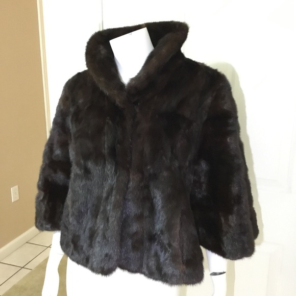 Mink jacket/cape - Picture 2 of 16